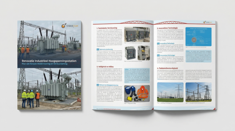 industrie tenderplan proposal overheid b2b