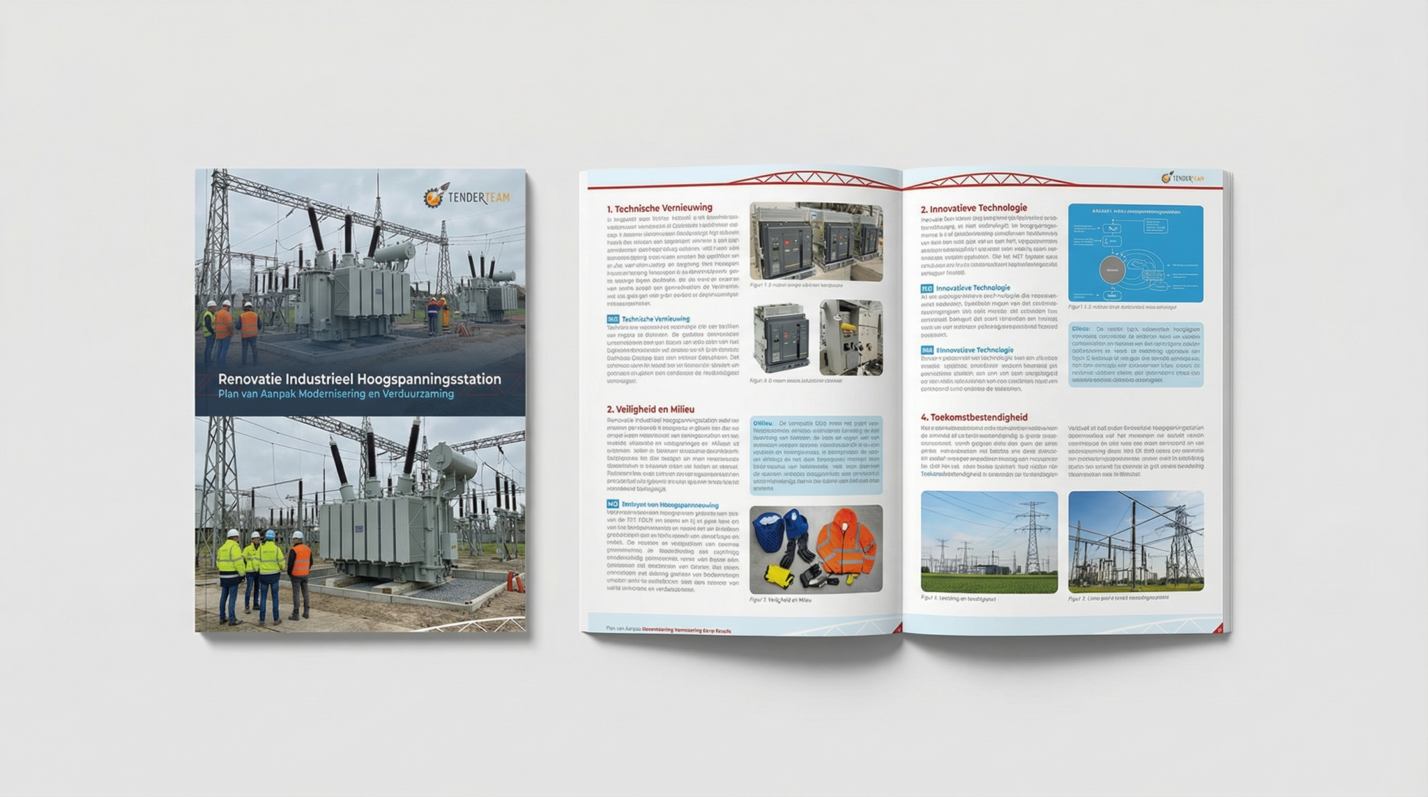 industrie tenderplan proposal overheid b2b